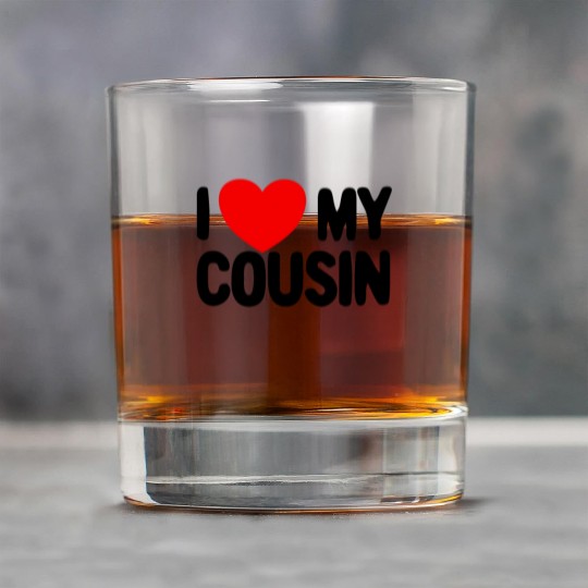 I Love My Cousin Red Heart Redneck Love My Cousin Rock Glasses