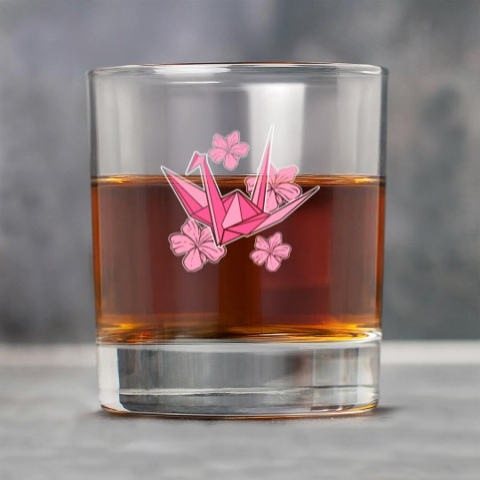 Sakura Origami Artisan Rock Glasses