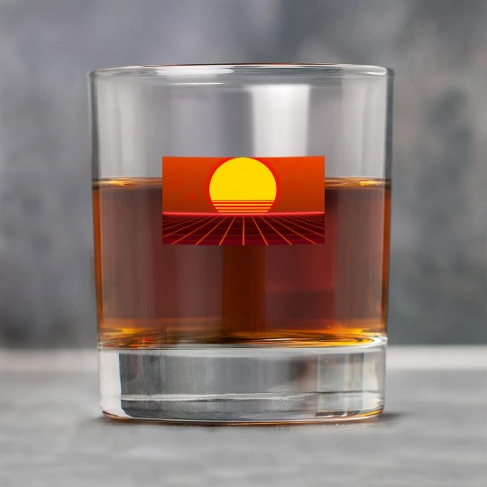 Sci-fi Retro style 80s 90s Futuristic Rock Glasses