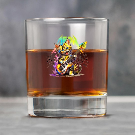 Metal Meow Kitty - Rainbow Rock Glasses