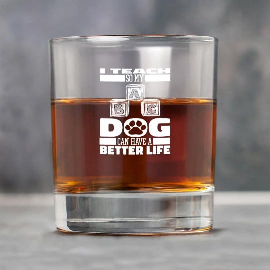 Daycare Teacher Dog Rock Glasses