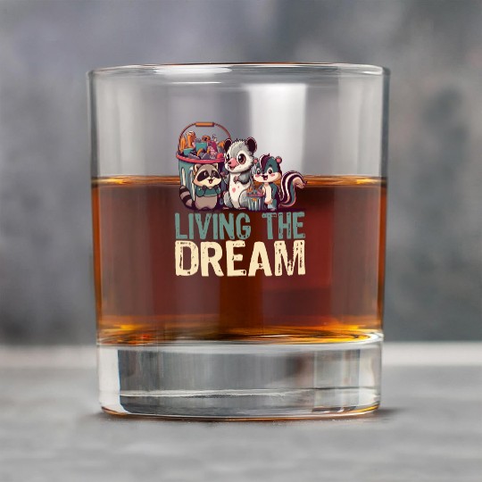 Living The Dream - Cute Anime Kawaii Japanese Love Rock Glasses