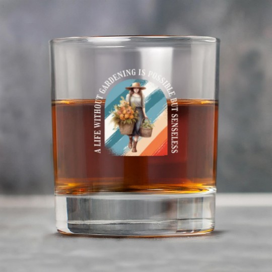 Gardening Garden-plants Florists-Gardener women Rock Glasses