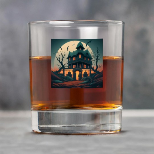 Haunted House Rock Glasses