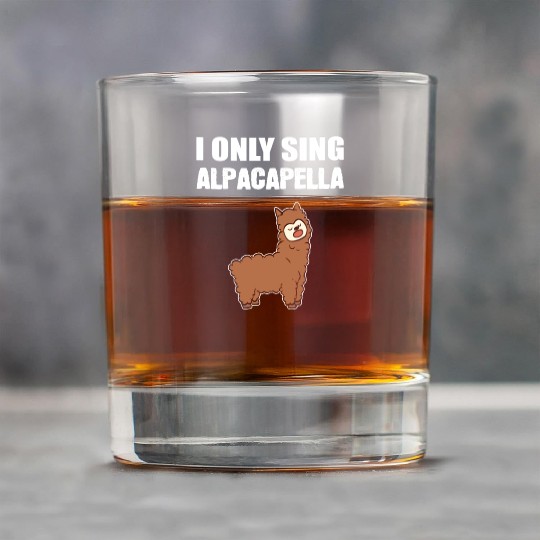 Alpacapella Orchestra Member Gift Rock Glasses
