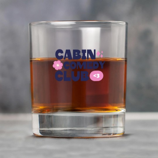 Cabin Comedy Club Rock Glasses