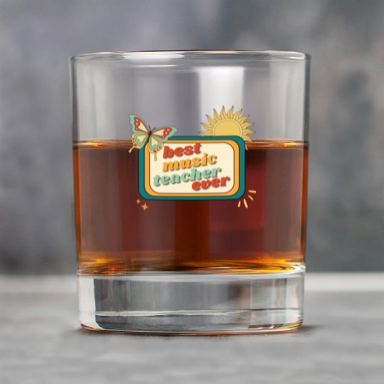 Teacher Appreciation, best music teacher ever Rock Glasses