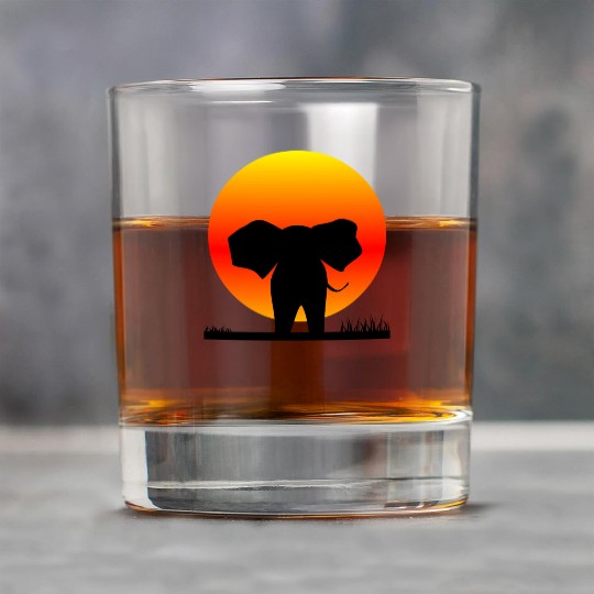 Elephant And Sun Rock Glasses