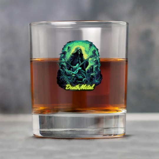 Halloween - Death Metal Rock Rock Glasses