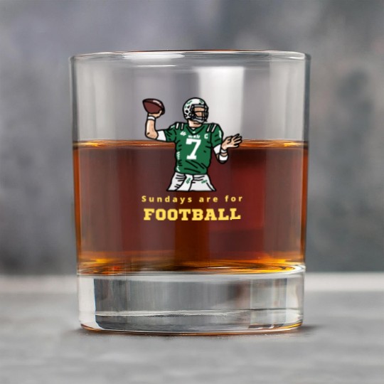 Sundays Are For Football - Sunday Football Rock Glasses