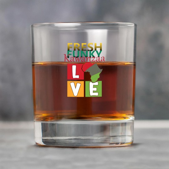 Kwanzaa Celebration with a Fresh Funky Twist Rock Glasses