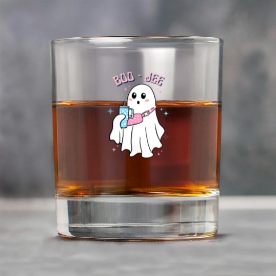BOO-JEE Spooky Cute Ghost Halloween Costume Design Rock Glasses