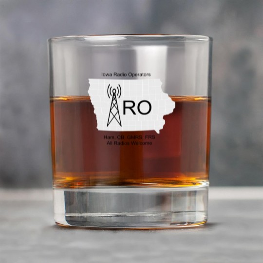 IRO Logo Grayscale Rock Glasses