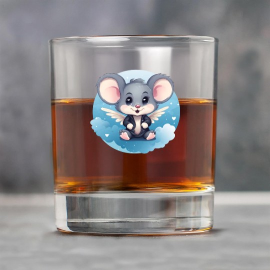 Mouse Angel Wings Rat Rock Glasses