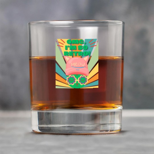 Omg I'm So Retro Cool Cat Rock Glasses