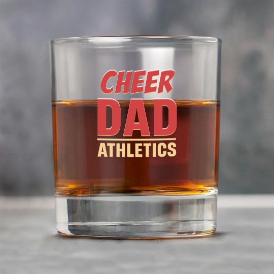Cheer Dad Athletics Sports Football Gymnastics Rock Glasses
