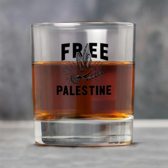 FREE PALESTINE, FREE GAZA PALESTINE. Rock Glasses