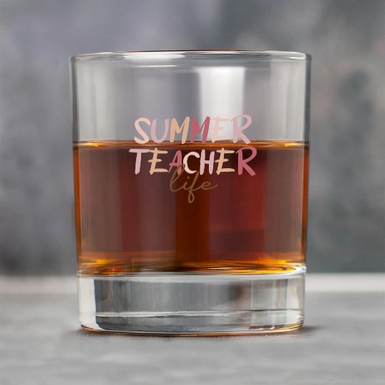 Summer Teacher Life Rock Glasses