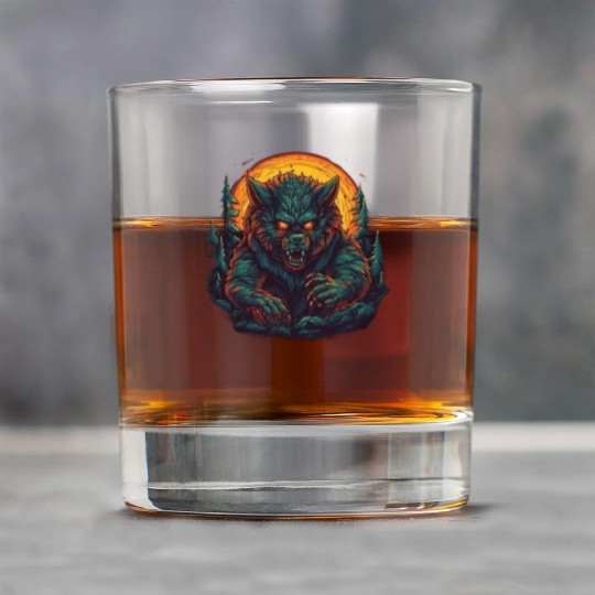 A mythical creature Werewolf Rock Glasses