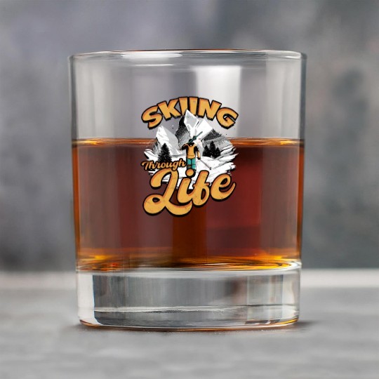 Skiing through Life - Snow Rock Glasses
