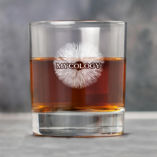 Mycology - The science of fungi (white) Rock Glasses