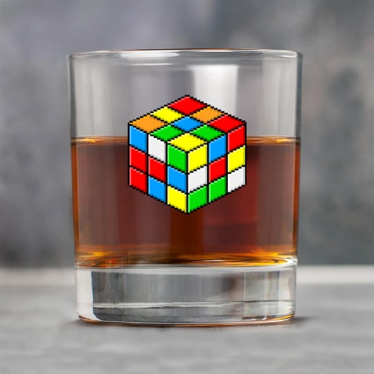 rubiks cube Rock Glasses