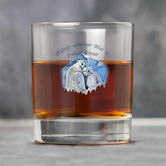 Enjoy winter like a polar bear Rock Glasses