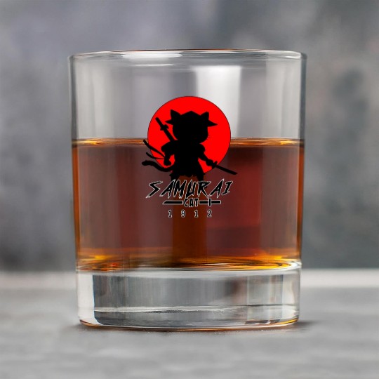 Samurai Cat Rock Glasses
