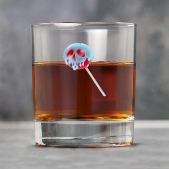 Poison Apple Halloween Candy Lollipop Rock Glasses