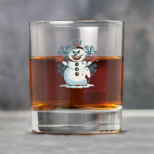 frosty snowman creepy Rock Glasses