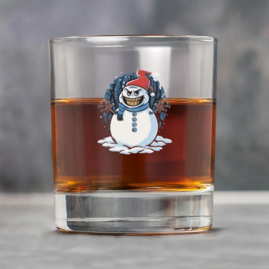 frosty snowman creepy Rock Glasses