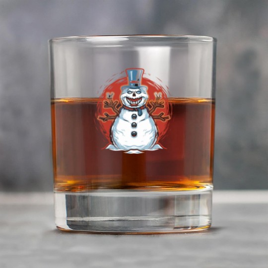 frosty snowman creepy Rock Glasses
