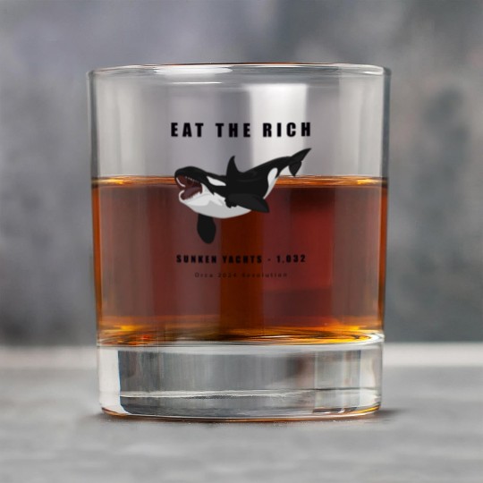 Eat The Rich - Orca Revolution Rock Glasses