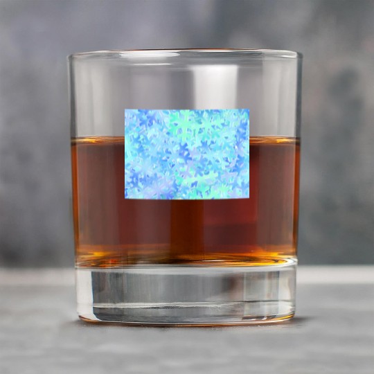 Crystal Snowflake Pattern Rock Glasses