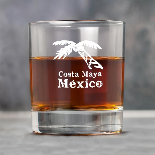 Costa Maya Mexico Palm Tree Vacation Trip Beach Me Rock Glasses