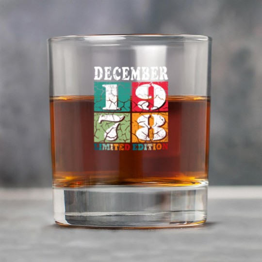 December 1978 Anniversary December 1978 December Rock Glasses