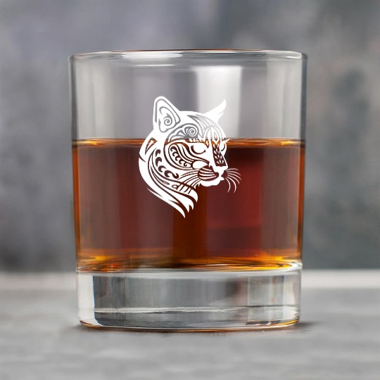 Cat Tattoo Artistry Unleashed in White Rock Glasses