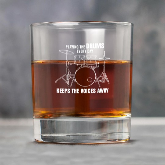 Drummer Drumset Drumsticks Drum Drums Rock Glasses