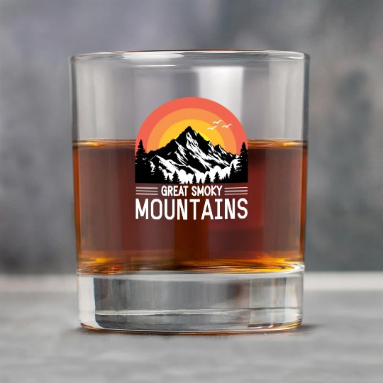 Great Smoky mountain Rock Glasses