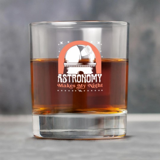 Astronomy makes my night Rock Glasses
