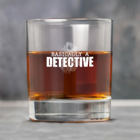 Basically A Detective True Crime Murder Show Rock Glasses