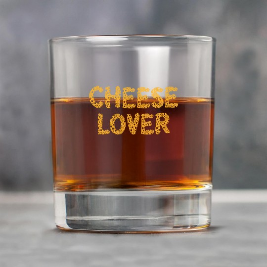 Cheese Lover Rock Glasses