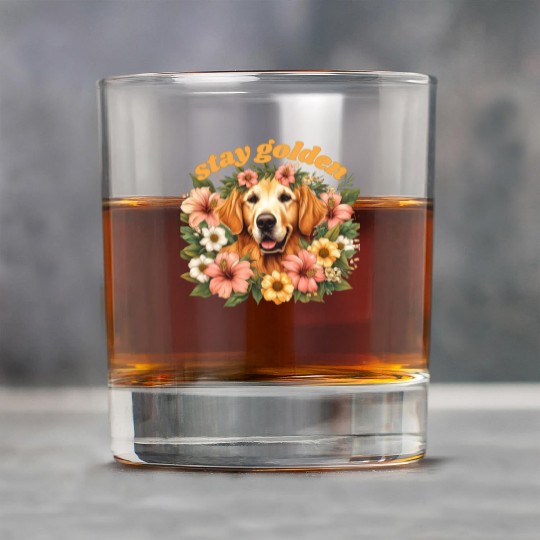 Dog Lovers Golden Retriever Rock Glasses