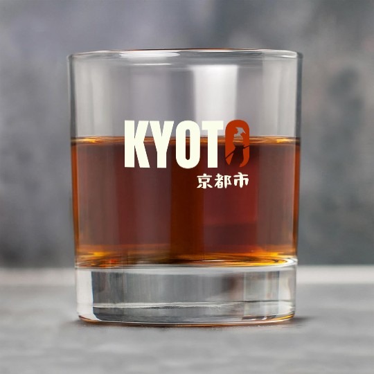 Kyoto Typography Rock Glasses - Urban Statement