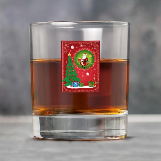 Christmas holidays love 1 Rock Glasses