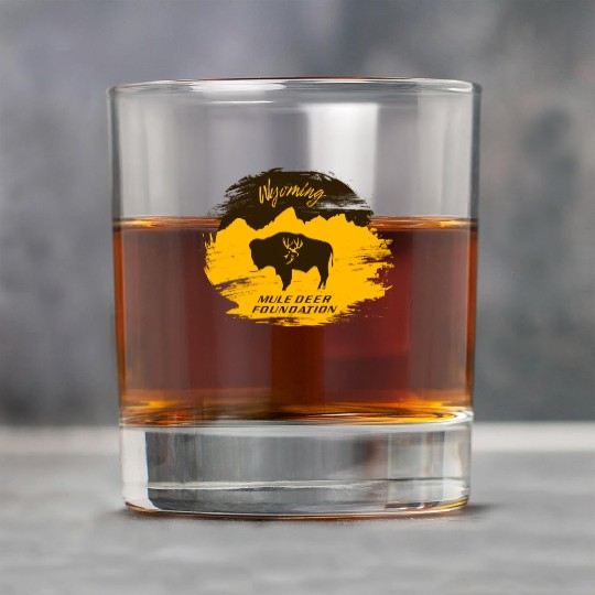 Mule Deer Foundation of Wyoming Rock Glasses