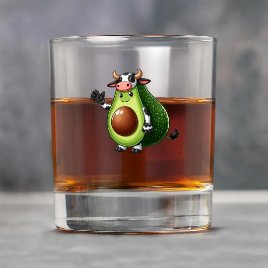 Avocado cow Rock Glasses