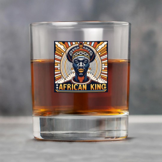African King Gift For Afrocentric Lovers Rock Glasses