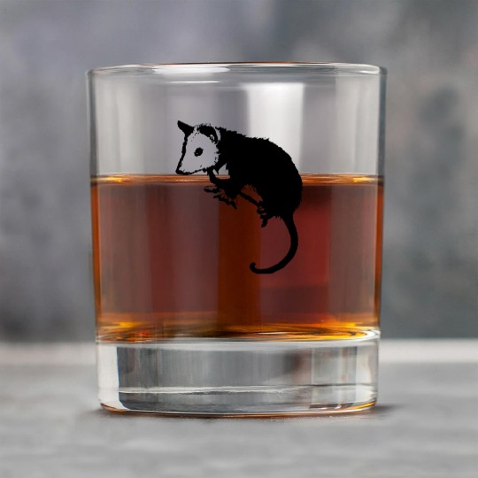 Possum Opossum Rock Glasses