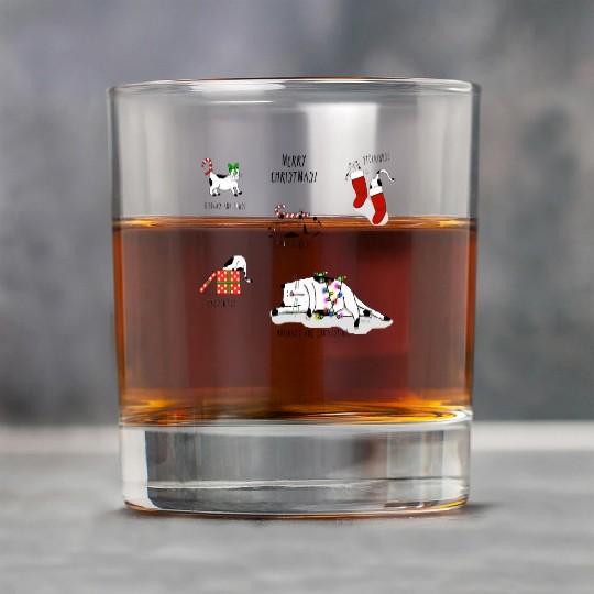 Holidays are Exhausting. Merry Christmas! Rock Glasses